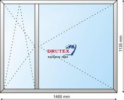 Zdjęcie Drutex Okno Pcv Iglo5 1465X1135 R/Ur - Śrem