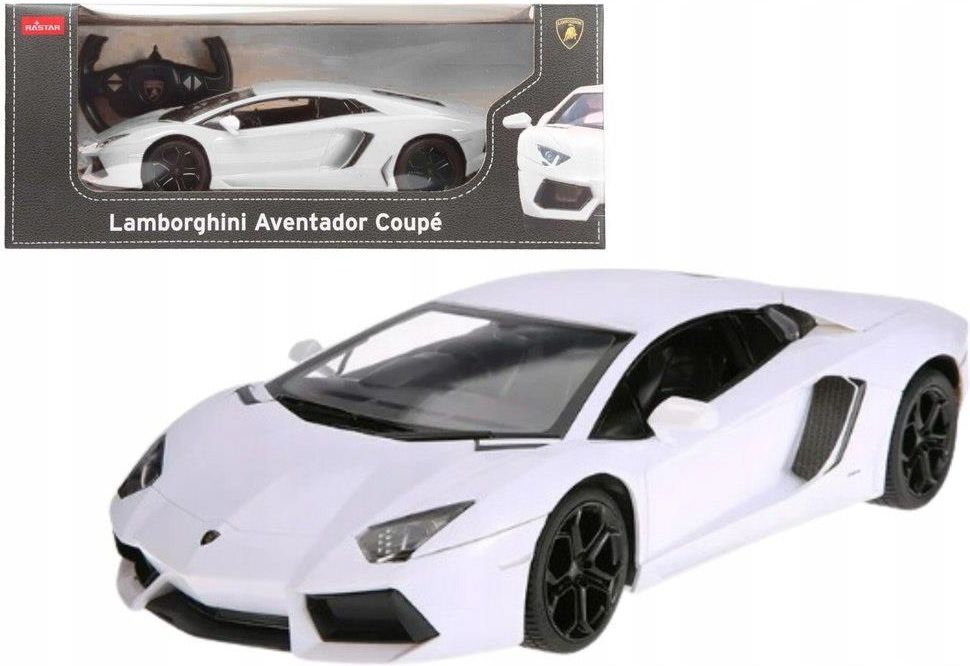 Leantoys Lamborghini Aventador Rc 1:14 Białe - Ceny i opinie