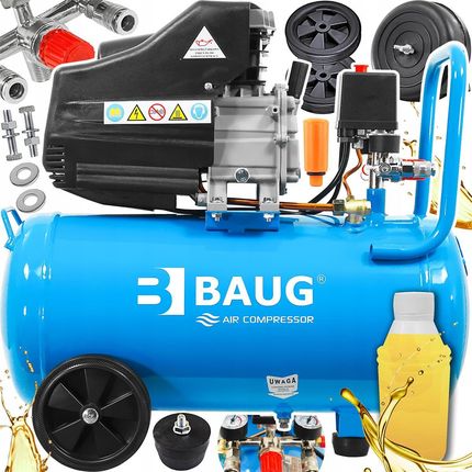 Baug Kompresor Olejowy 50L 1,2Kw B3421 