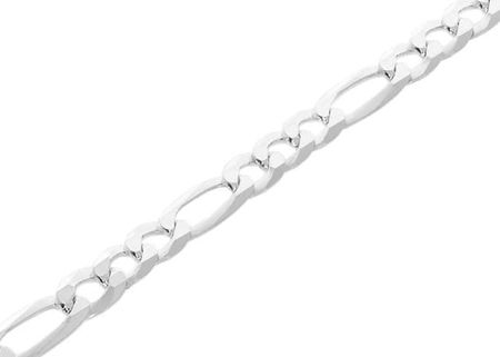 Intergold Srebrny łańcuszek nierodowany figaro pr. 925 60 cm