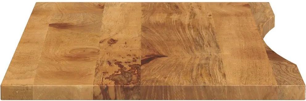 VidaXl Blat Biurka Z Wycięciem 140X50X2,5Cm Surowe Drewno Mango (370212 ...