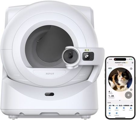 Samoczyszcząca kuweta PetKit Purobot Ultra z kamerą