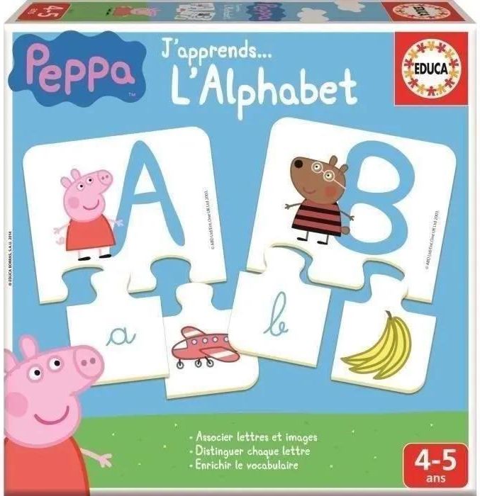 Jeu éducatif Conector Peppa Pig Junior - Questions/réponses Avec Stylo Lumineux Et Son, Pour Enfants De 3 à 5 Ans