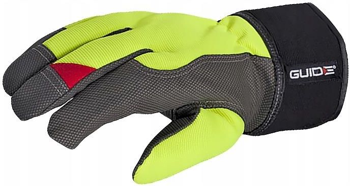 Guide 5148W 9 Guanti Protettivi Invernali Hi-Vis - Antivento E Impermeabili - Pelle Sintetica, Fodera In Pile, Taglie 8-12