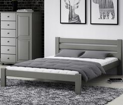 Zdjęcie Meblo Drew Łóżko Sosnowe Sara 120X200 Szare (ŁÓŻSAR120SZARE) - Maków Podhalański