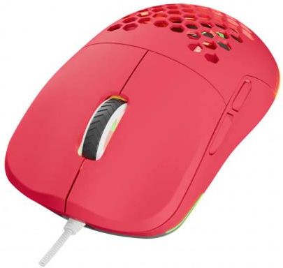 Mysz przewodowa Rampage BLINK gamingowa USB, 12800 DPI, RGB, sensor optyczny, różowa - zdjęcie 6
