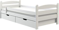 Zdjęcie Drewniane Łóżko Dziecięce Szufladami Mauricius 90X200 Sosna Barwiona Na Biel - Błonie