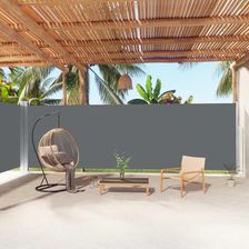 Dkd Home Decor Wysuwana Markiza Boczna Antracyt 200X1000cm 459318044