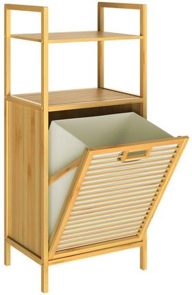 Wideshop Kosz Na Pranie Bielizn Brudownik Bambus 43 L - Opinie i  atrakcyjne ceny na Ceneo.pl