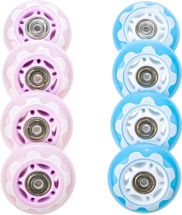 8x Świecące kółka LED do rolek Raven Senia 70mm PU