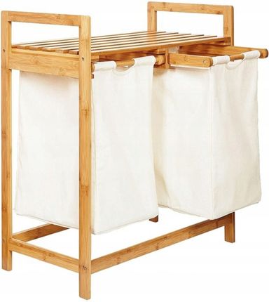 Ad.Con Kosz Na Pranie Bambusowy 73X64X33 Beżowy