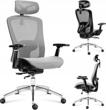 Zdjęcie Fotel Obrotowy Regulowany Ergonomiczny Mark Adler Expert 5.3 Grey Mesh - Lwówek Śląski