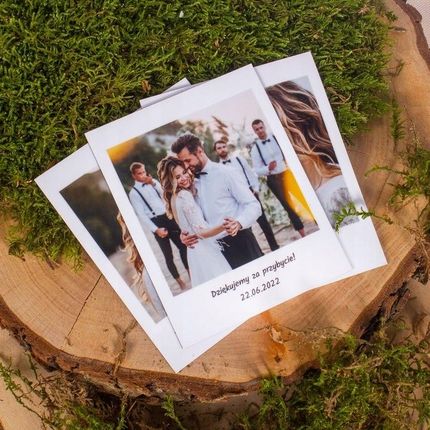 Booklet Foto Magnes Ze Zdjęciem Na Lodówkę Polaroid 16Szt. Z Podpisem Podziękowanie - zdjęcie 6