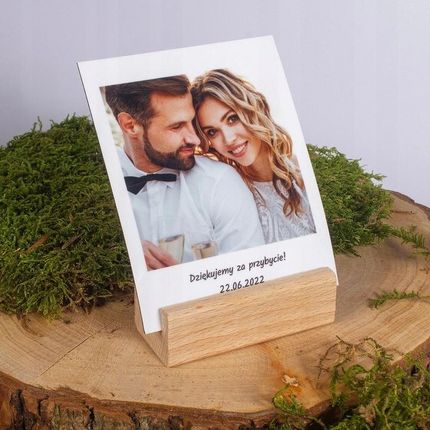 Booklet Foto Magnes Ze Zdjęciem Na Lodówkę Polaroid 16Szt. Z Podpisem Podziękowanie - zdjęcie 3