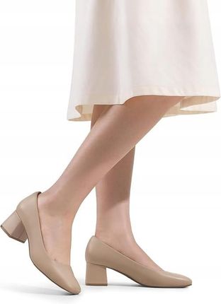 Dream pairs czółenka damskie klocek rozmiar 36