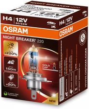 Osram Żarówka H4 Night Breaker +220% Do +150M +20% Bielsze Światło