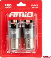 Amio Żarówki 03586 P21/5W 6,2 W 2szt.