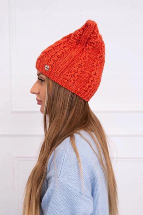 Czapka z polarem Rabbid K237 ruda - zdjęcie 2