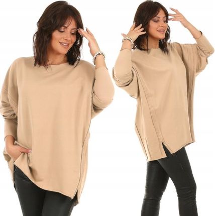 F637 TUNIKA oversize KIMONO przeszycia