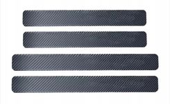 Zdjęcie Uniwersalne Naklejki Folia Ochronna Na Progi Carbon - Dąbie