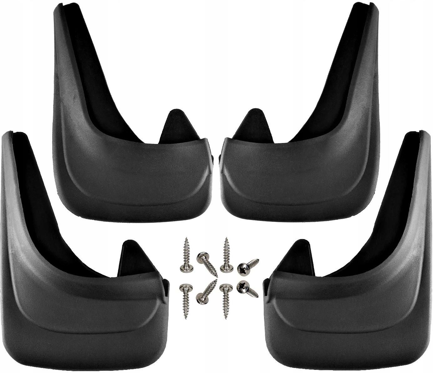 Wielganizator tappetini auto velours anteriori adatto per Chevrolet Lacetti (2003-2012, hatchback, berlina) neri, set 2 pz, con fissaggi