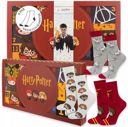 Kalendarz adwentowy HARRY POTTER SOXO skarpetki prezent na święta 35-40