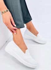 Tenisówki skarpetkowe COMBE WHITE 37