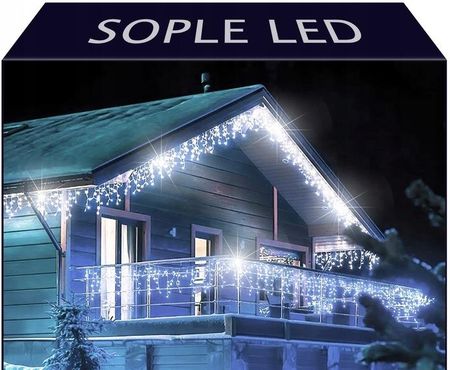 Ledlights Sople 300 Led Lampki Kurtyna Świetlna Girlanda Zewnętrzne (RL50066)