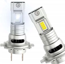 2X Żarówka Samochodowa Led H7 12V 60W 13000Lm 6000K Więcej Światła Hq 600%