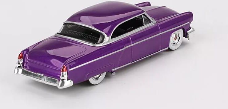 Mini GT 1:64 Lincoln Capri Hot Rod 1954 – Viola Metallizzato – Diecast