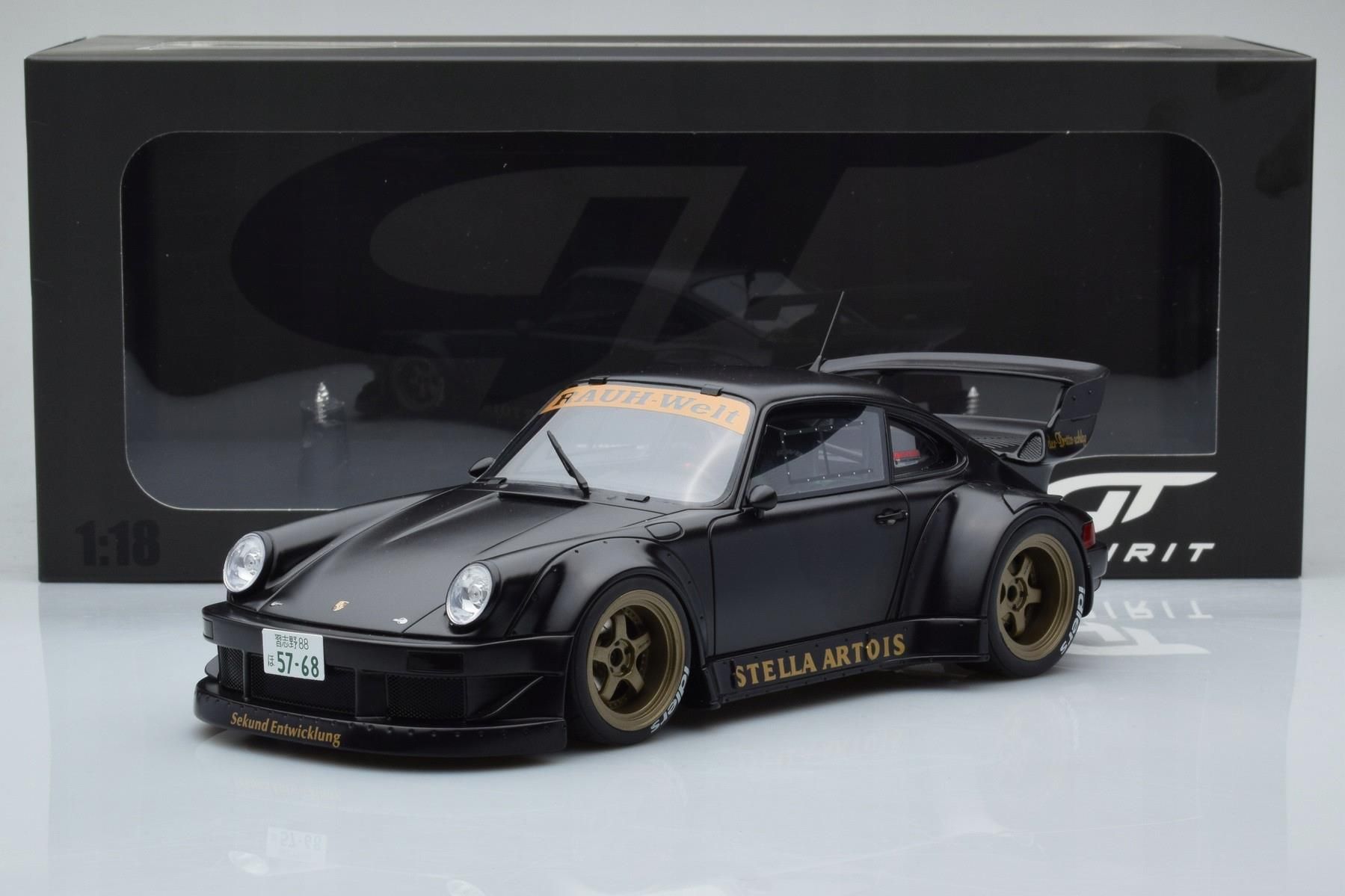 Gt Spirit Porsche 911 964 Rwb Stella Artois Black 1 18 GT421