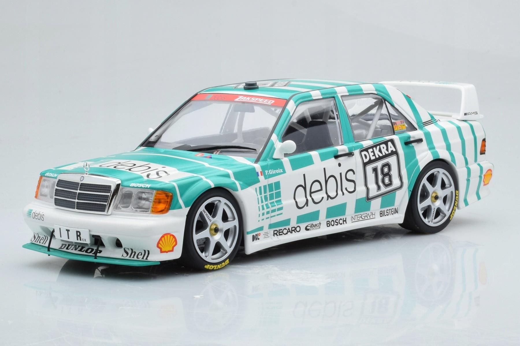 【MINICHAMPS】Mercedes Benz 190E Evo.2#M56 Minichamps 1:18 Mercedes-Benz 190E 2,5-16 Evo II 1990 blue