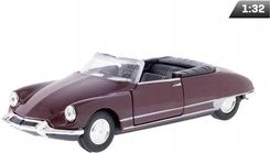 Dromader Model 1:34 Ds 19 Cabriolet Bordowy A00875D1Cb