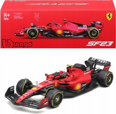 Zdjęcie Bburago Bolid F1 Ferrari Sf-23 2023 55 Carlos Sainz 1:24 Model 18-26808 - Bisztynek
