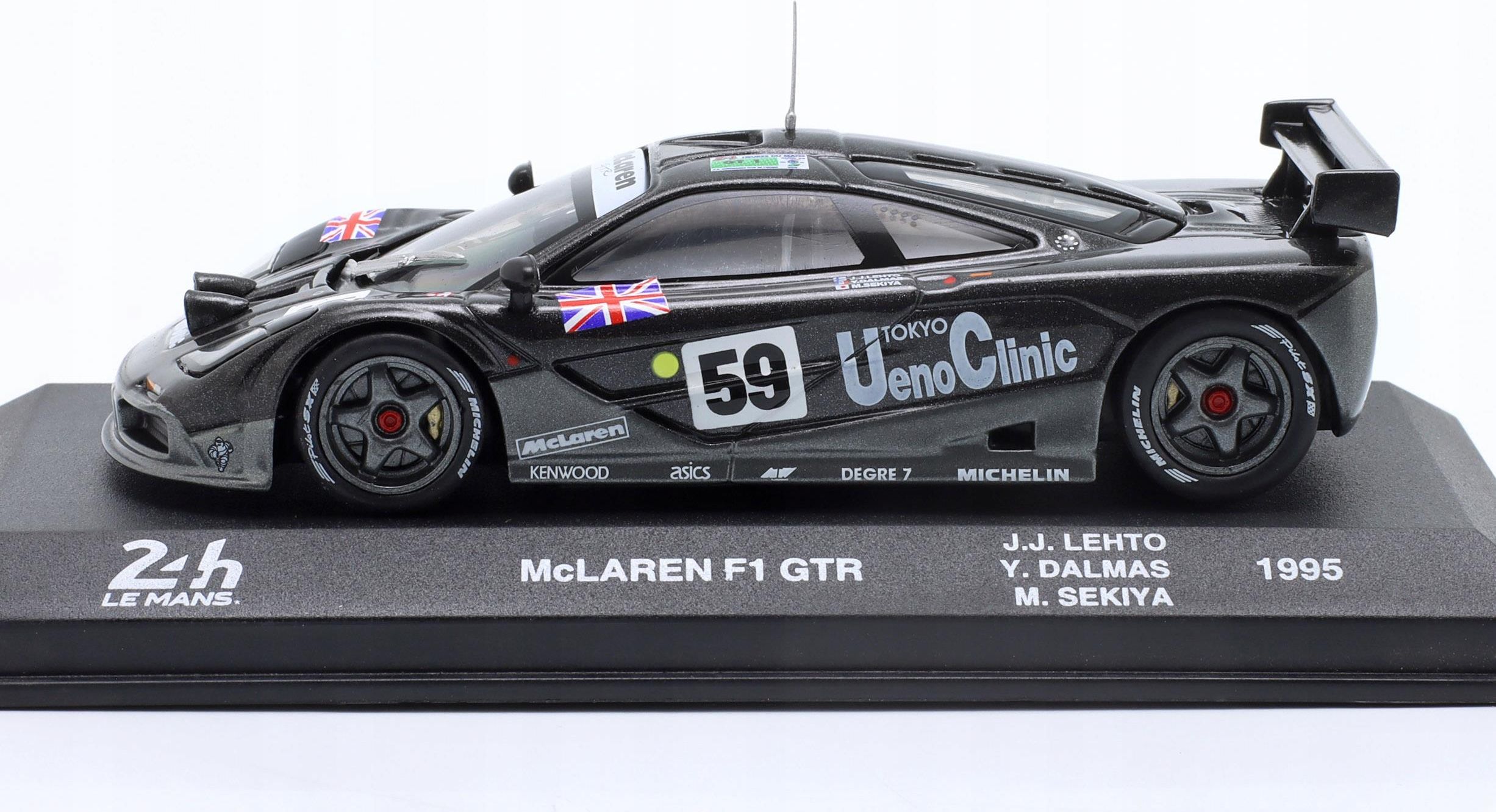 Altaya Mclaren F1 Gtr 59 Dalmas Lehto Sekiya Winner Le Mans 1995 1:43 ...