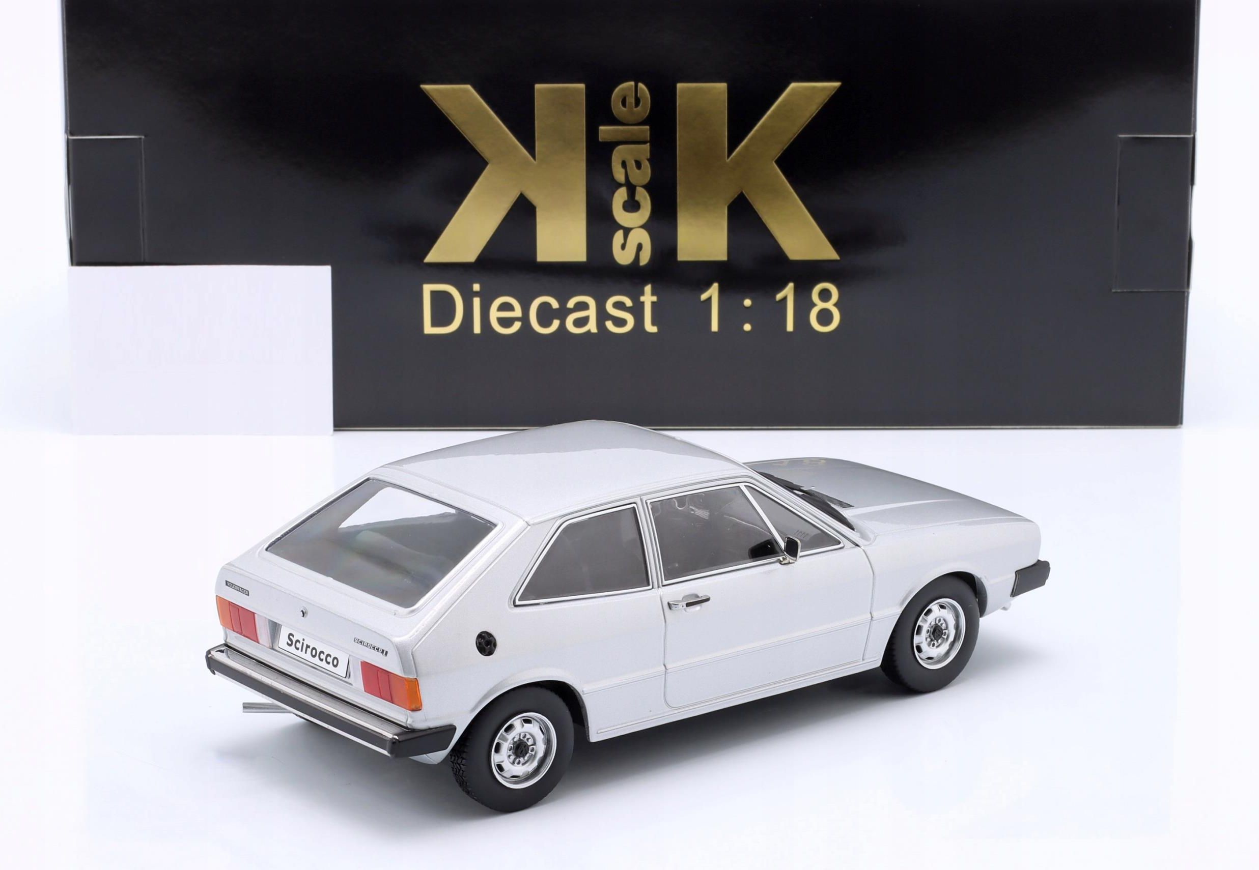 Volkswagen Scirocco 1L 1975 Argent | KK Scale 1/18 KKDC181375