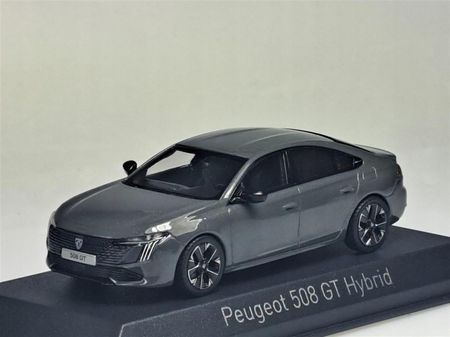 Peugeot 508 GT Hybrid 2023 Selenium Grey NOREV 1/43 Réf 475833 - La Boutique D'ALAIN