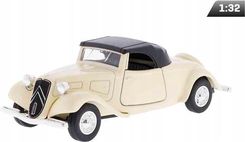Dromader Model 1:34 1939 Citroën 11B Traction Avant Cabrio Kremowy A008751C1Tk