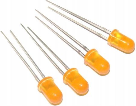 Strands Lampeggiante Led Arancio Con Calotta Trasparente 12/24V