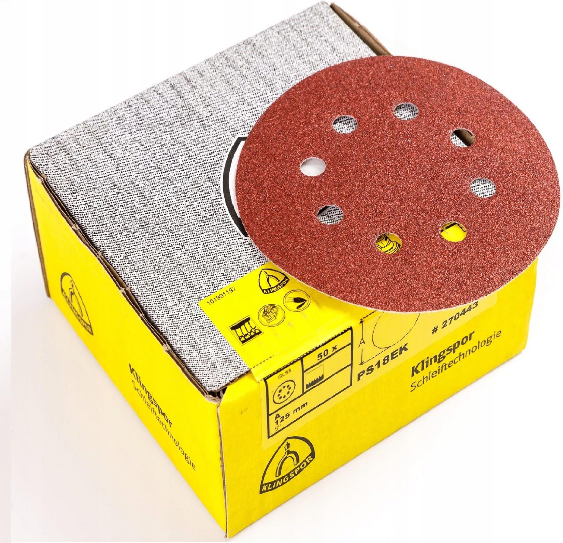 Klingspor 237224 - PS 21 FK Schleifscheibe Mit Papierunterlage