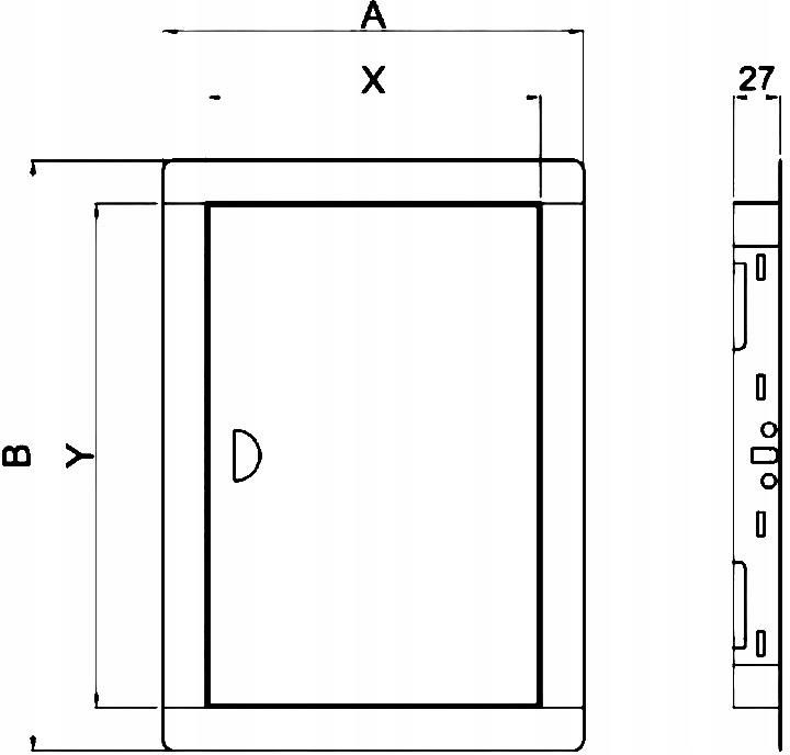 Drzwiczki Rewizyjne Inox 15x15 Nierdzewne Na Zamek 1767034941 Opinie