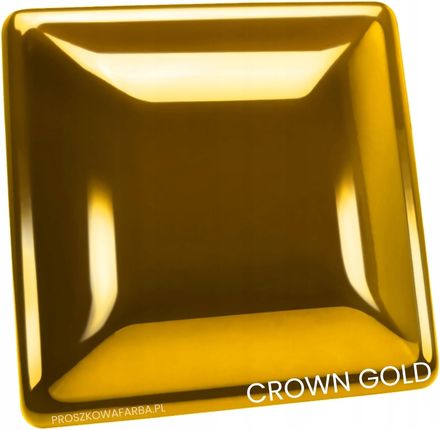 Farba Proszkowa Crown Gold Gładki Połysk 1 Kg.