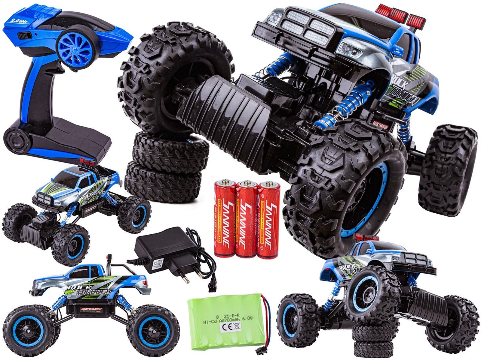 Hb Samochód Auto Rock Crawler 114 2.4Ghz 4Wd Niebieski - Ceny i opinie ...