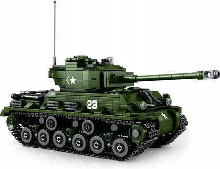 Reobrix Zestaw Czołg Sherman M4A3E8 World Of Tanks Official License 836El.
