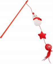 Zdjęcie Buba Świąteczna Zabawka Dla Kota Wędka Z Bałwanem - Trzebinia