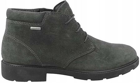 Geox Trzewiki męskie U Rubbiano B Abx D wodoodporne czarne 40