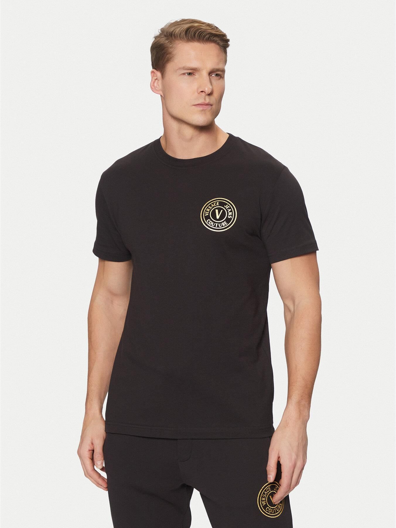 Tシャツ・カットソー Versace T-Shirt White T-shirt with printed logo Versace - Vitkac Italy