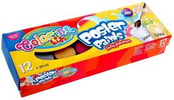Zdjęcie Colorino Kids Farby plakatowe 12 kolorów 20 ml 13239PTR/1 - Józefów nad Wisłą