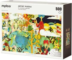 Zdjęcie Mideer Puzzle 500El. Artystyczne Najlepsi Przyjaciele - Szczyrk