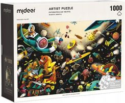 Zdjęcie Mideer Puzzle 1000El. Artystyczne Kosmiczna Podróż - Ogrodzieniec